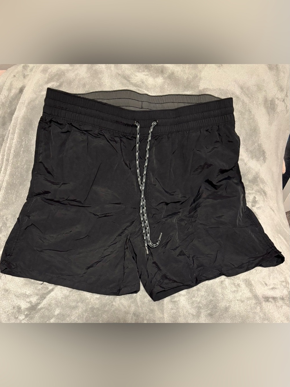 Merona Black Swim Trunks